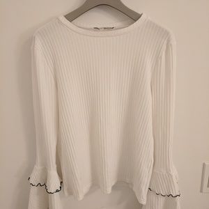 English Factory White Sweater Size S
